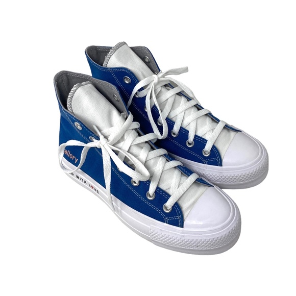 Converse Ctas Lift Platform Shoes Hi Canvas Black Gray Women Custom 171209C-WBGW - Picture 3 of 10